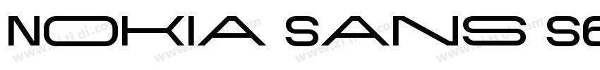 Nokia Sans S60字体转换